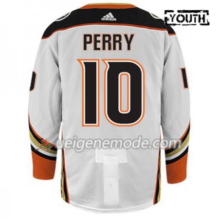 Kinder Eishockey Anaheim Ducks Trikot COREY PERRY 10 Adidas Weiß Authentic